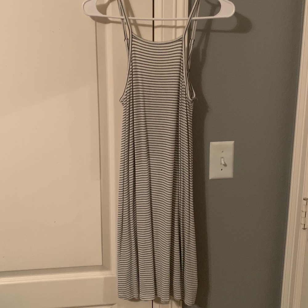 Spaghetti strap t-shirt dress